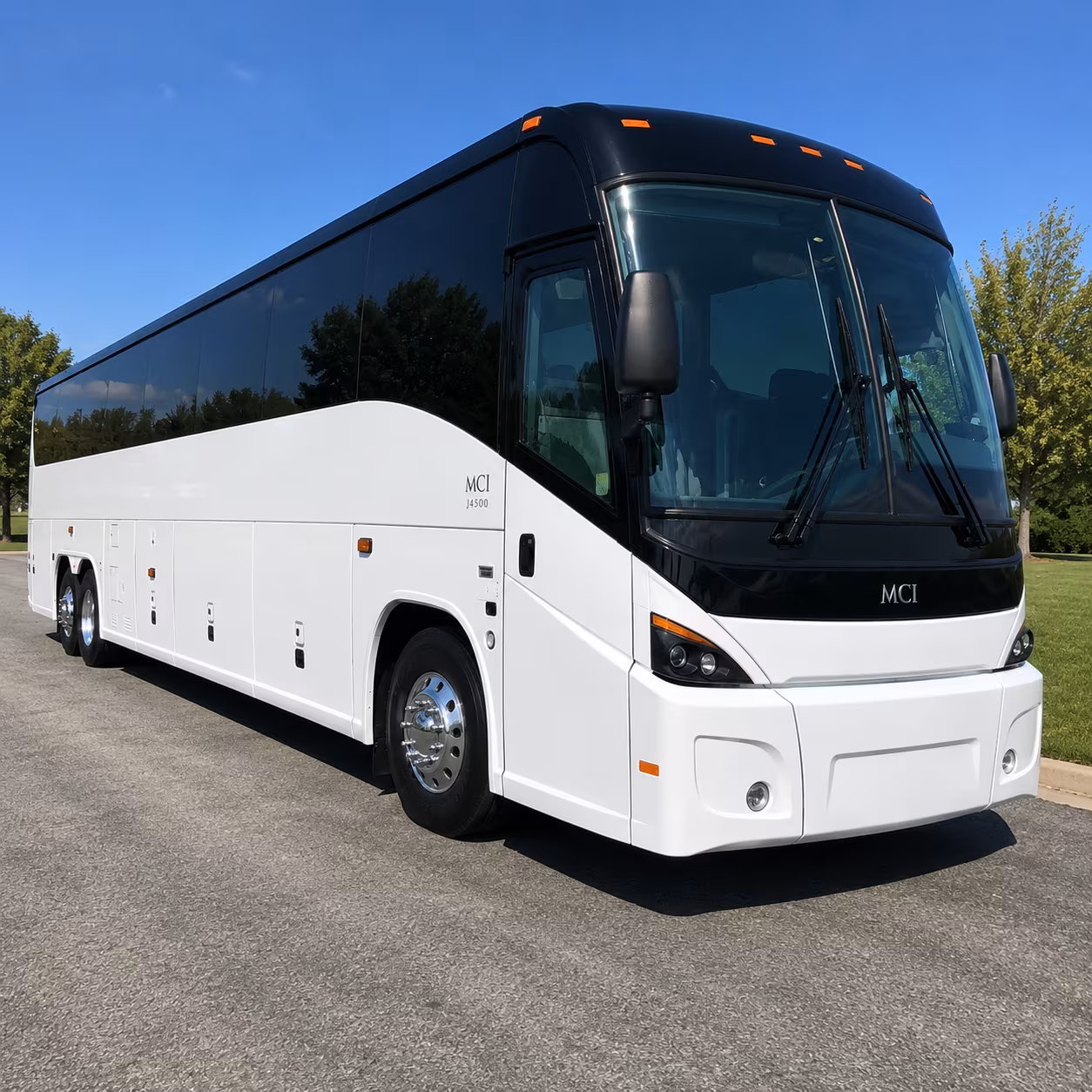 bus rental options for longview trips