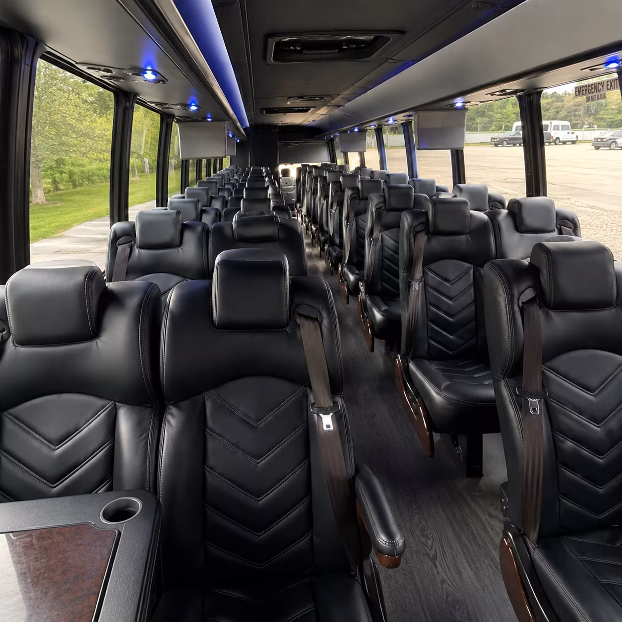 can i book a one way a round trip or a multi day package for a bus rental in longview