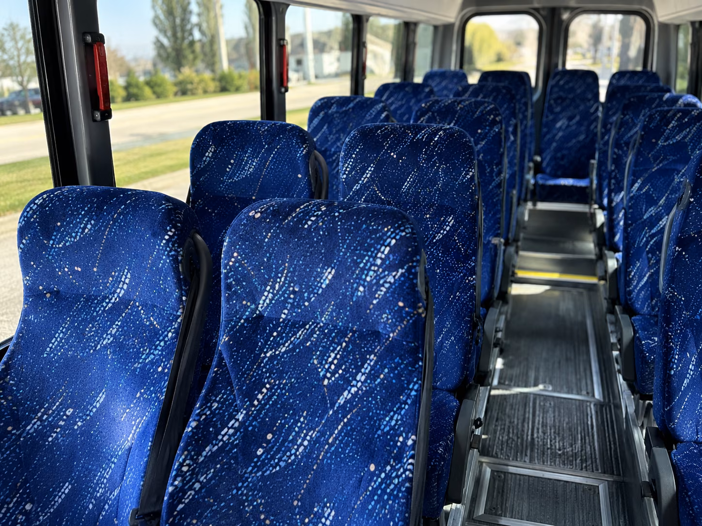 longview 15 passenger minibus interior