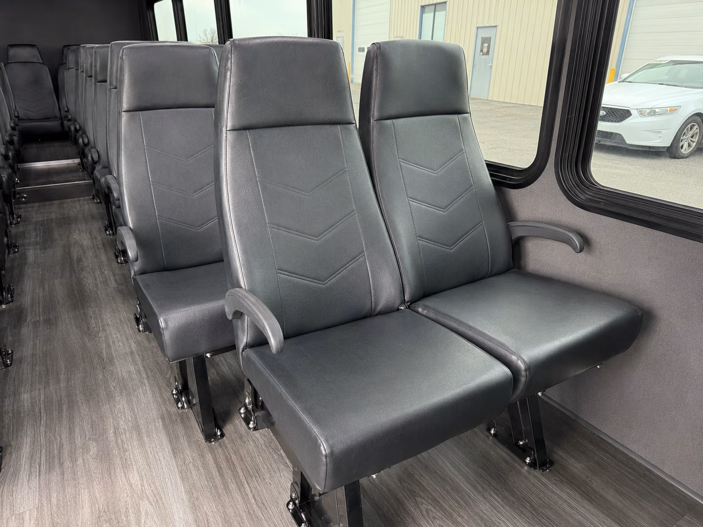 longview 20 passenger minibus interior