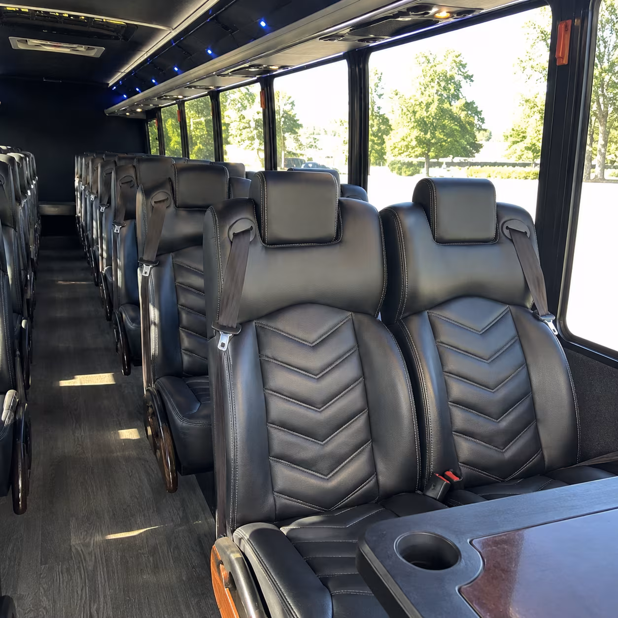 longview 30 passenger minibus inside