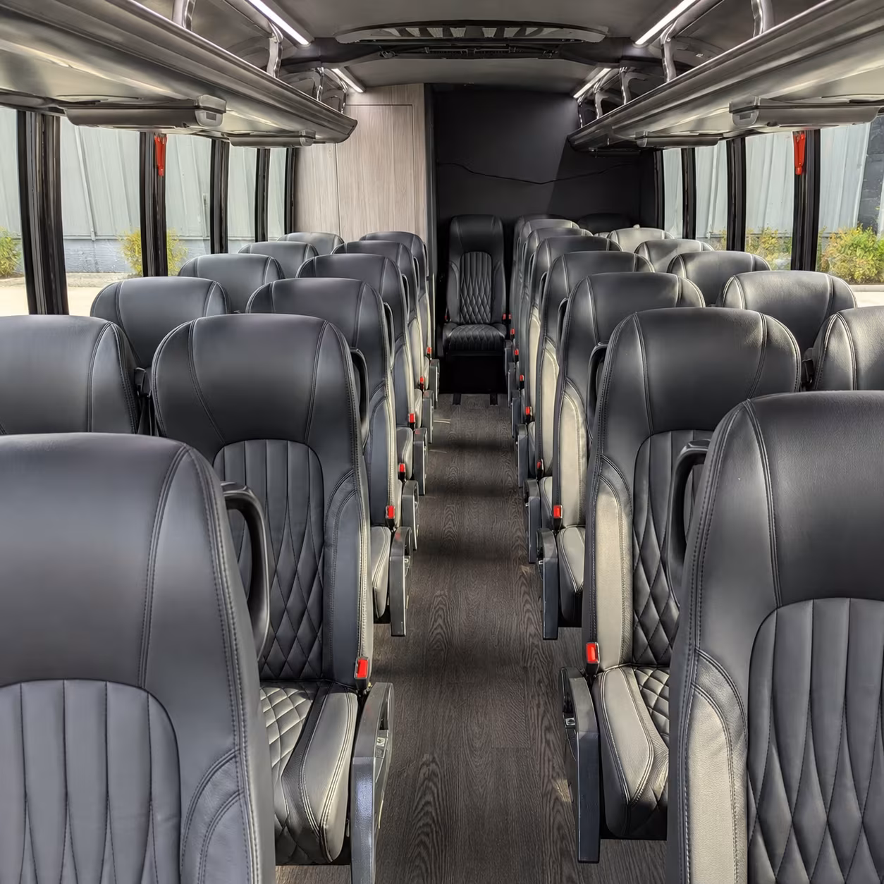 longview 35 passenger minibus interior