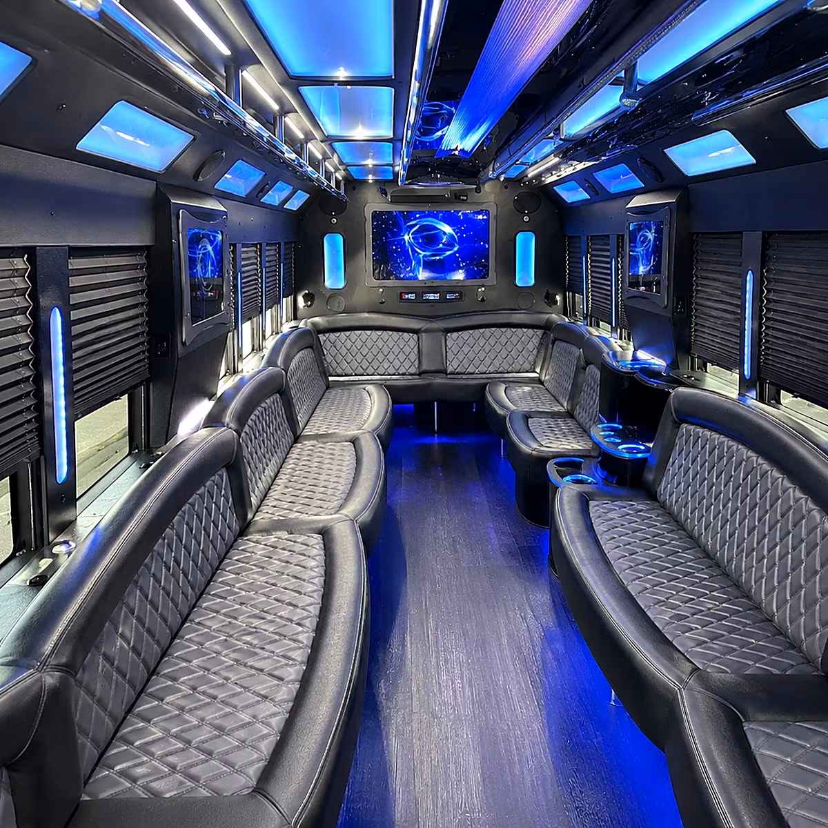 longview party bus inside