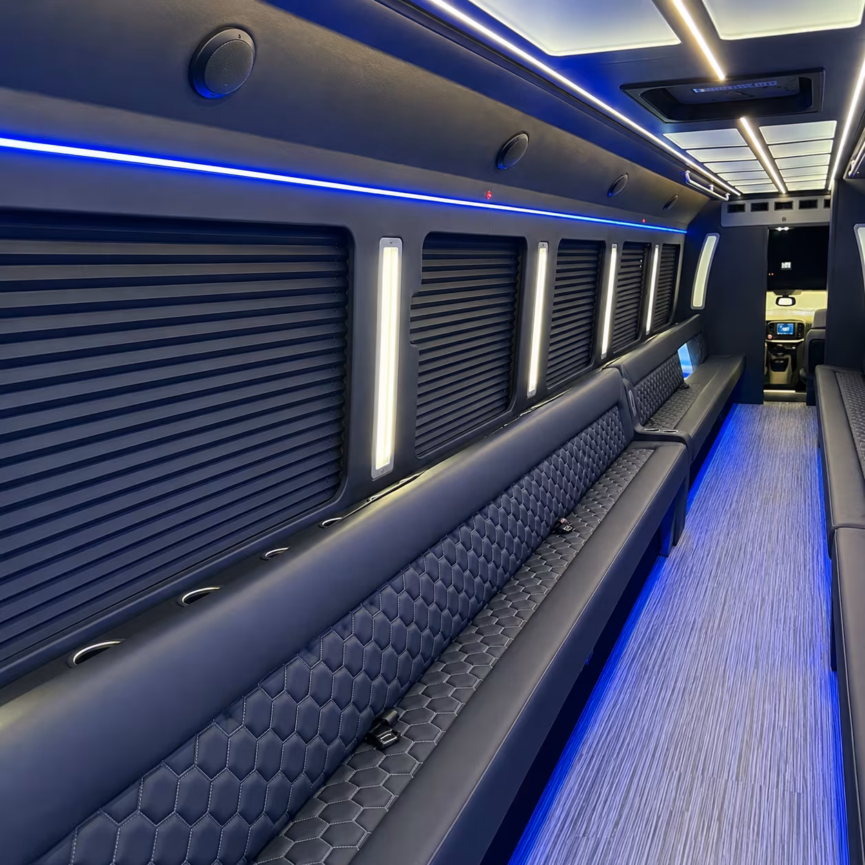 longview party bus interior