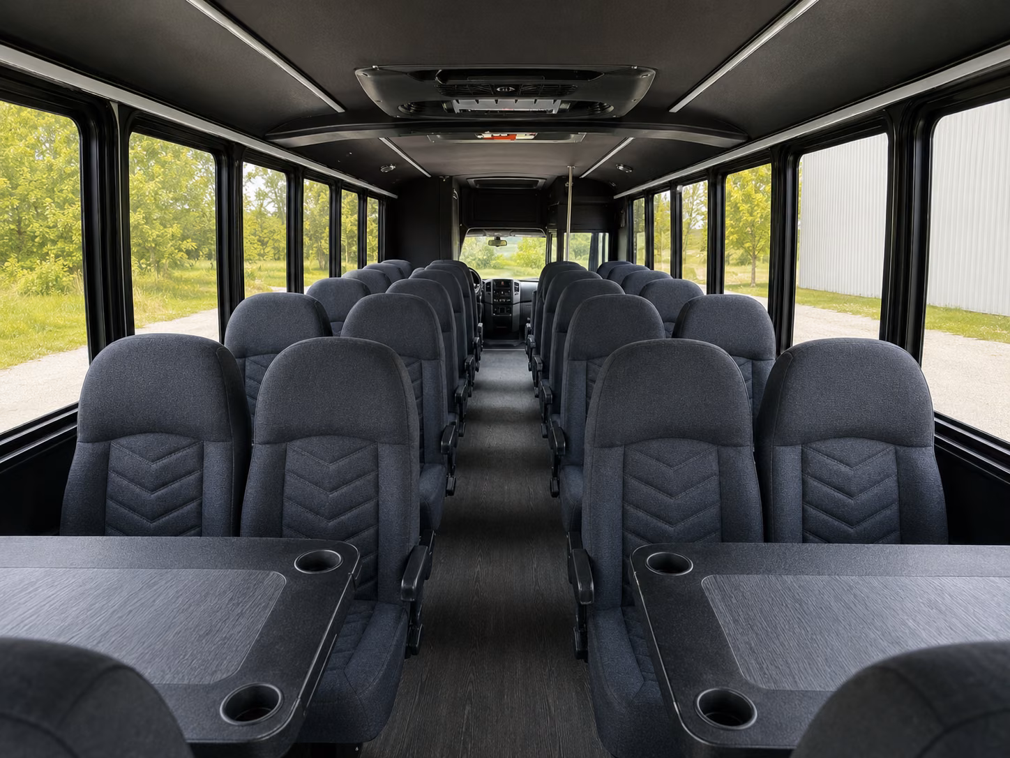longview school event transportation onboard seating