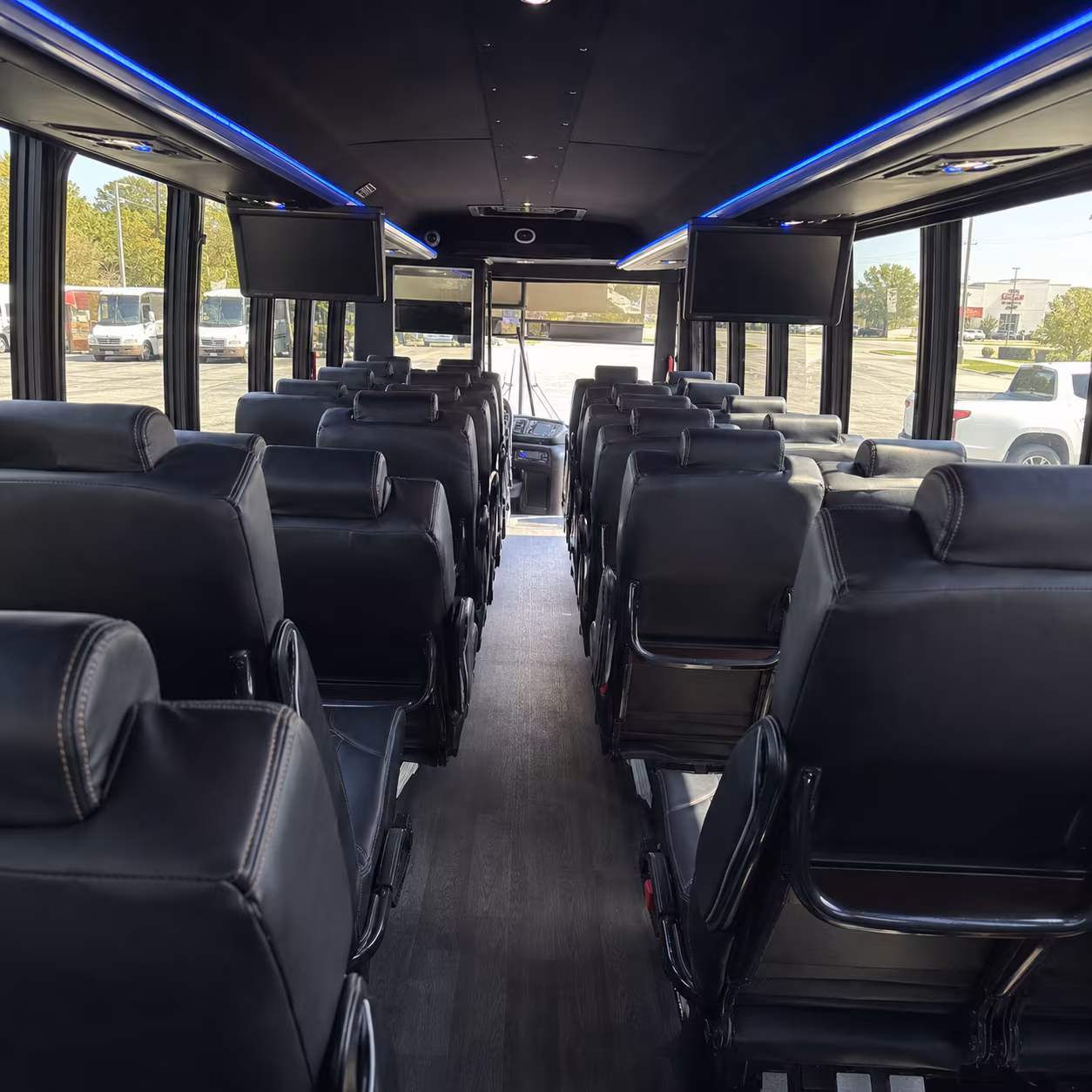 what kind of bus are you looking for and how does that change the price in longview